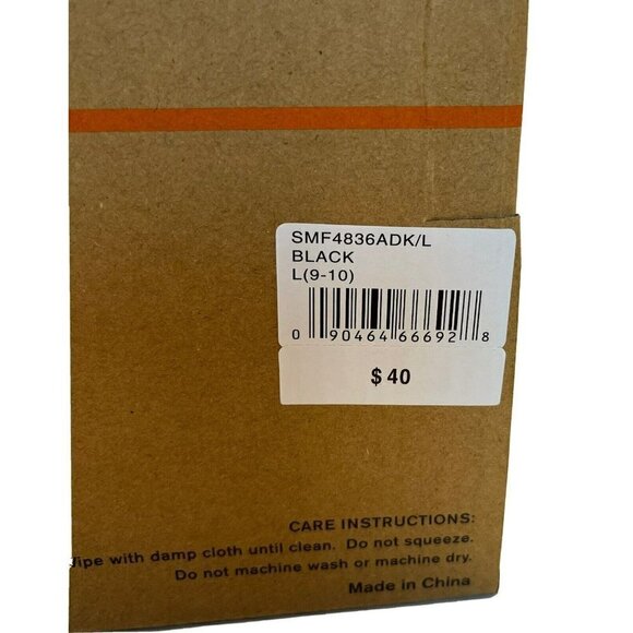 Dockers NIB Men’s Memory Foam Indoor Outdoor Outsole Black Slippers-L (9/10) - Picture 15 of 16